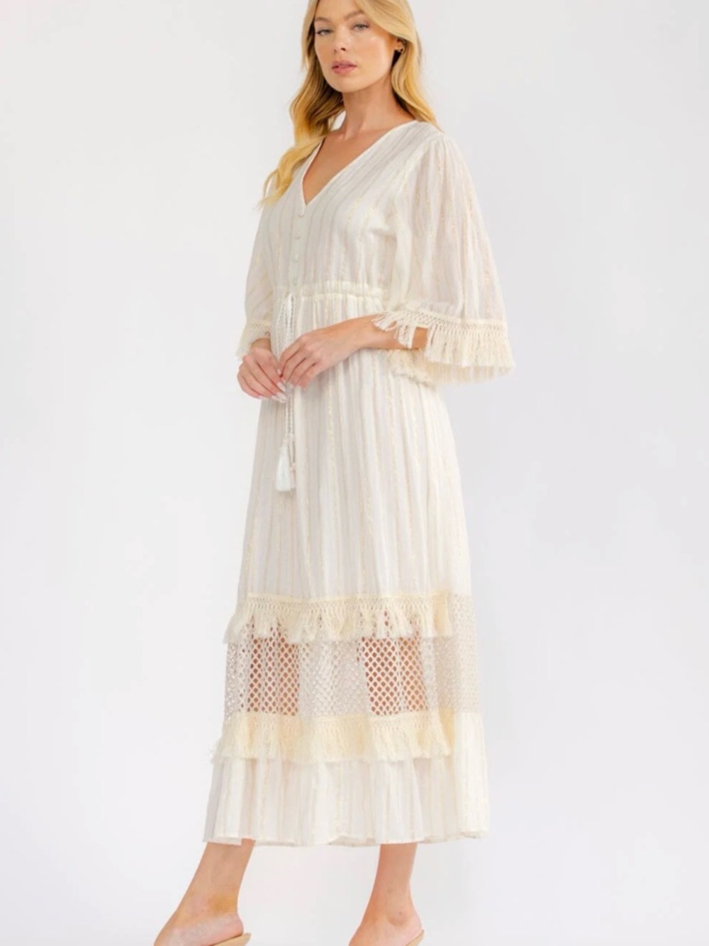 California Dreaming Crochet Maxi 💫 🌼 - Picture 3 of 4